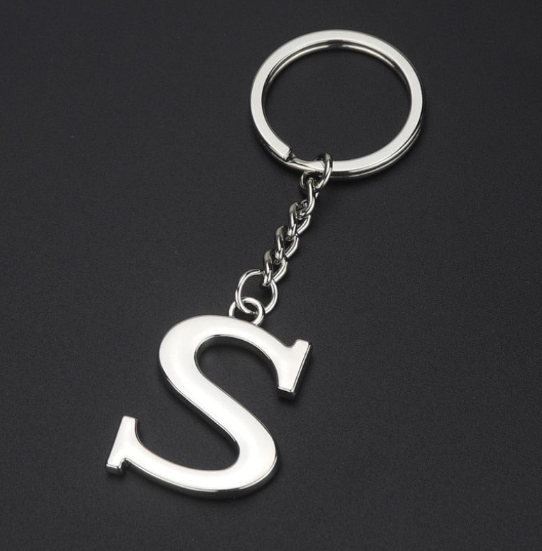 Simplicity A-Z Key Ring - S The Namely Mine thenamelymine