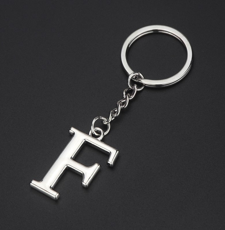 Simplicity A-Z Key Ring - F The Namely Mine thenamelymine