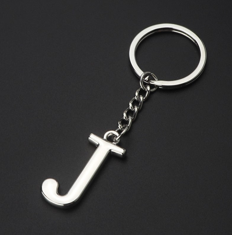 Simplicity A-Z Key Ring - J The Namely Mine thenamelymine