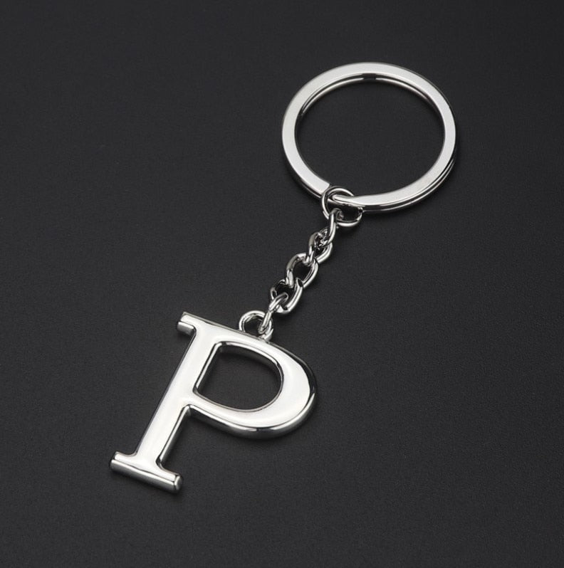 Simplicity A-Z Key Ring - P The Namely Mine thenamelymine