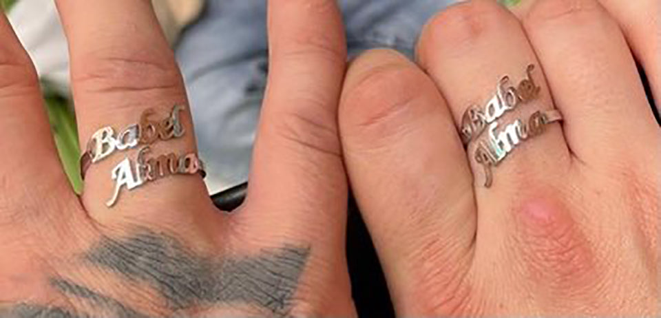 Double Name Ring - World Tour - The Namely Mine thenamelymine