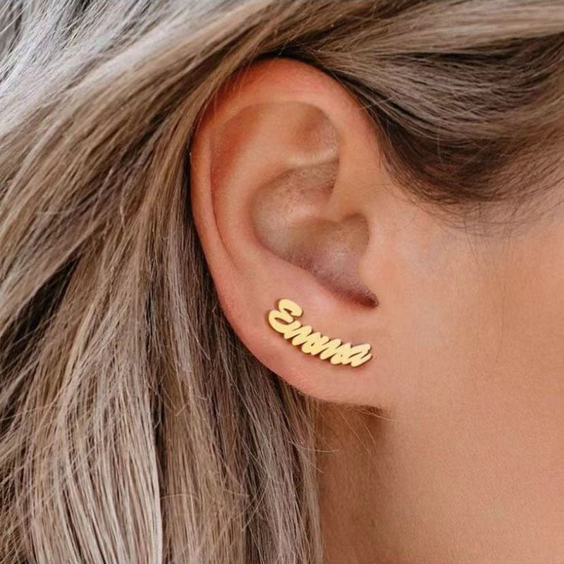 Custom Namely Earrings - The Namely Mine thenamelymine