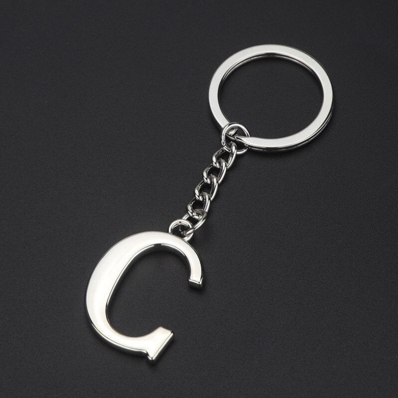 Simplicity A-Z Key Ring - C The Namely Mine thenamelymine