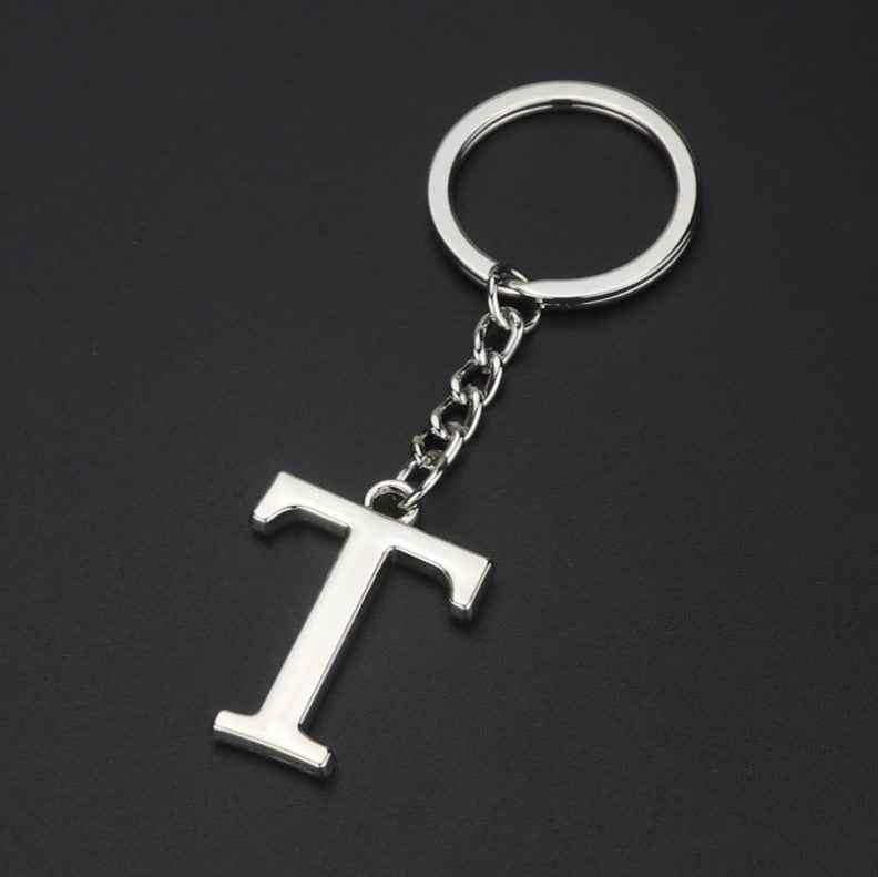 Simplicity A-Z Key Ring - T The Namely Mine thenamelymine