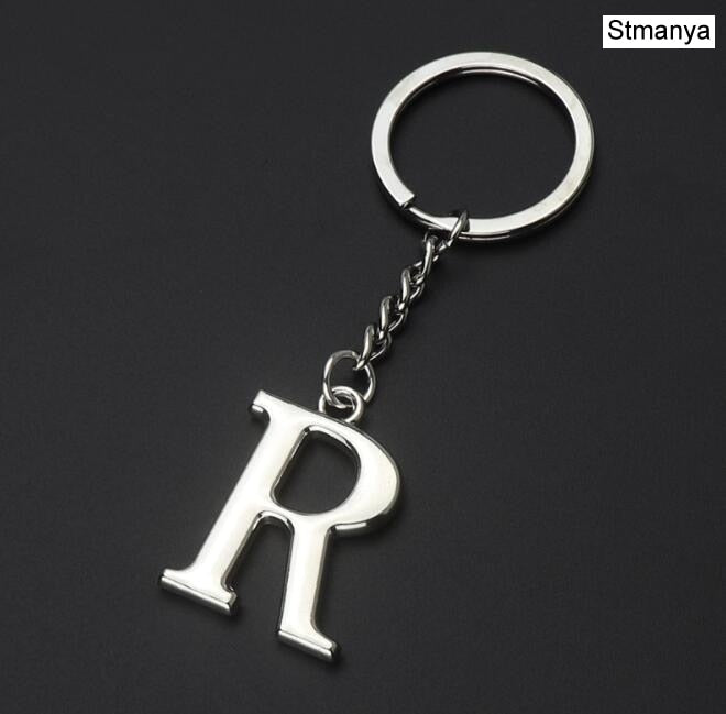 Simplicity A-Z Key Ring - R The Namely Mine thenamelymine