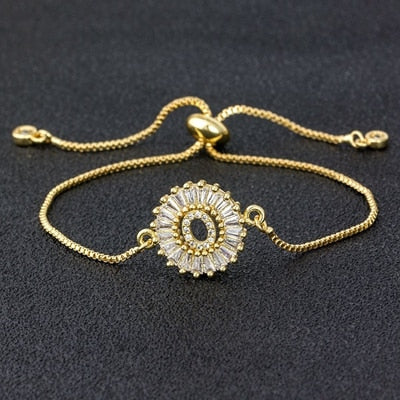 My Sunshine Initial Bracelet - O The Namely Mine thenamelymine