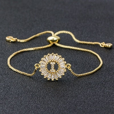My Sunshine Initial Bracelet - I The Namely Mine thenamelymine