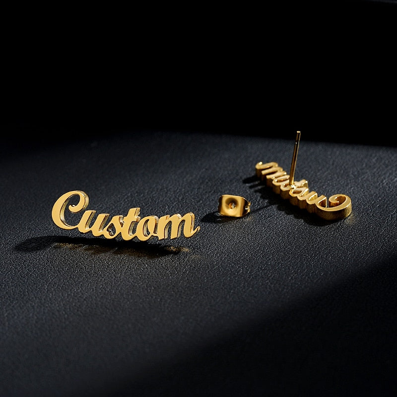 Custom Namely Earrings - The Namely Mine thenamelymine