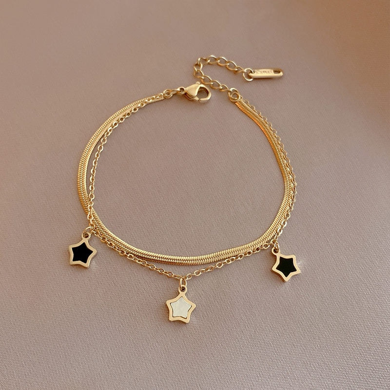 Enamel Star Pendant Necklace - The Namely Mine thenamelymine